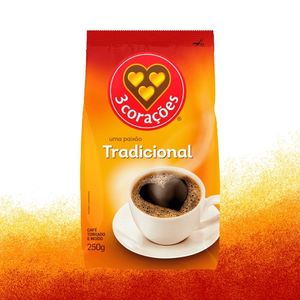 imagem do produto Café Torrado Moído 250g Três Corações 