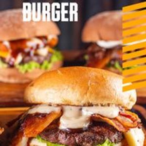 imagem do produto 4 chuck burger + chips + coca 1,5lt