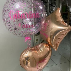 imagem do produto Bublle ,estrela,coração personalizado.