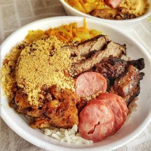 imagem do produto Chapa mista ( Carne, frango e Calabresa)