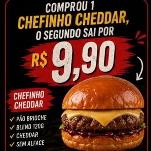 imagem do produto Chefinho cheddar+ 1 9,90