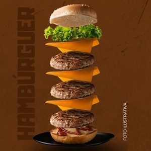 imagem do produto Barões Burger Triplo