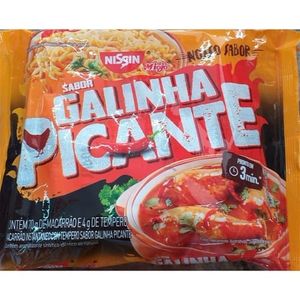 imagem do produto Macarrão Instantâneo Nissin Lámen Sabor Galinha Picante 74g