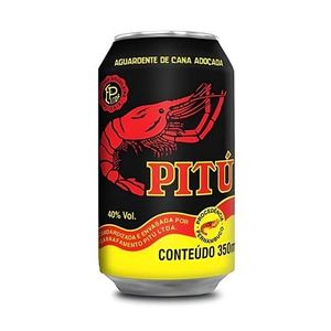 imagem do produto Cachaça Pitu Lata 350ml