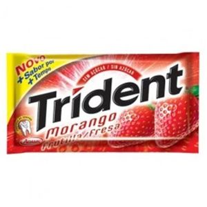 imagem do produto Trident de Morango 8g