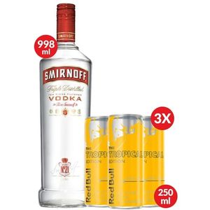 imagem do produto Combo Smirnoff + Red Bull Tropical