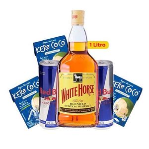 imagem do produto Combo de White Horse + 4 Red Bull + 4 gelo