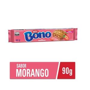 imagem do produto Biscoito Recheado Bono Morango 90g
