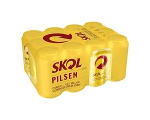 imagem do produto Cerveja Pilsen Skol 350ml Com 12un
