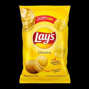 imagem do produto Batata frita lisa clássica lays 70g