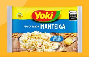imagem do produto Pipoca De Micro-Ondas Sabor Manteiga Yoki