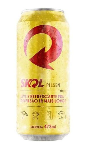 imagem do produto Cerveja Skol Pilsen Lata 473ml