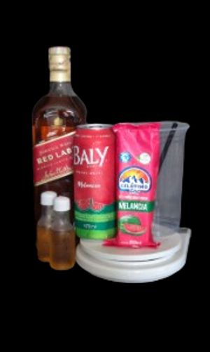 imagem do produto Copão de Whisky Red Label - Melancia