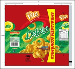 imagem do produto Salgadinho Amavita Cebola 200g