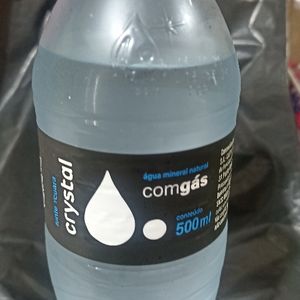 imagem do produto Agua Mineral Cristal + Gas 500ml