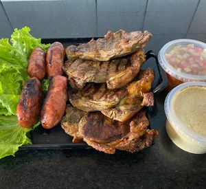 imagem do produto Churrasco de contrafilé Misto (Porção Família)