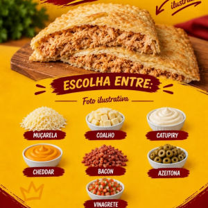 imagem do produto Frango com acompanhamento(20cm)