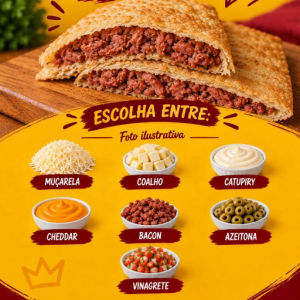imagem do produto Calabresa com acompanhamento(20cm)