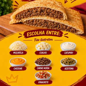 imagem do produto Carne moída Com Acompanhamento (20cm)