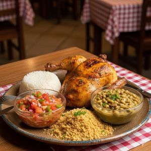 imagem do produto Meio Galeto Completo