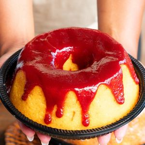 imagem do produto Bolo de fubá com Goiabada