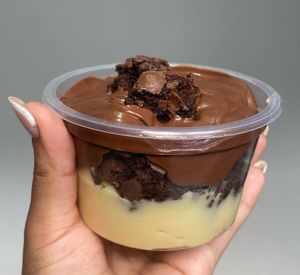 imagem do produto Escondidinho de Brownie Ninho com Nutella