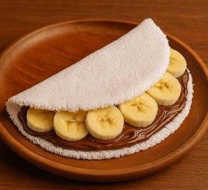 imagem do produto Tapioca com Banana e Nutella