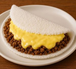 imagem do produto Tapioca com Carne Moída e Catupiry