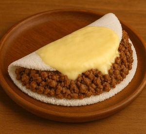 imagem do produto Tapioca com Carne Moída e Queijo