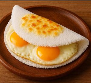 imagem do produto Tapioca com Queijo e Ovo