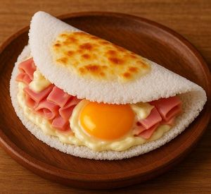 imagem do produto Tapioca com Queijo, Presunto, Catupiry e Ovo