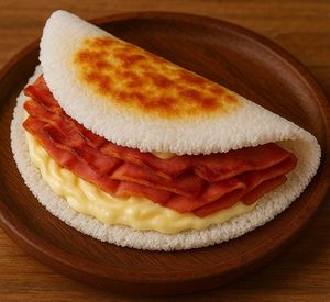 imagem do produto Tapioca com Queijo, Presunto e Catupiry