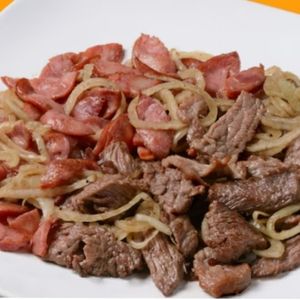 imagem do produto Isca de carne c/ calabresa simples