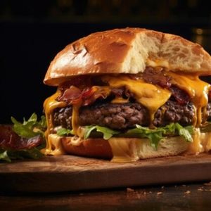 imagem do produto X-Bacon com cheddar 