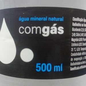 imagem do produto Água com gás 500ml