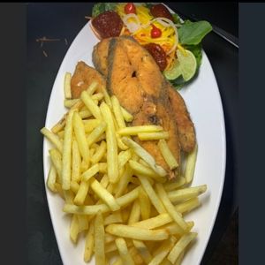 imagem do produto Peixe Dourado em Posta (Serve 2 Pessoa) 