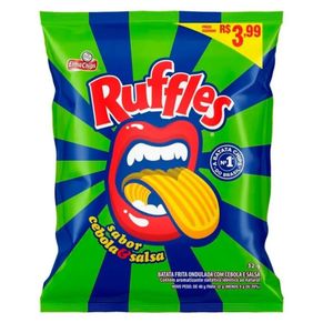 imagem do produto BATATA RUFFLES CEBOLA E SALSA 32G