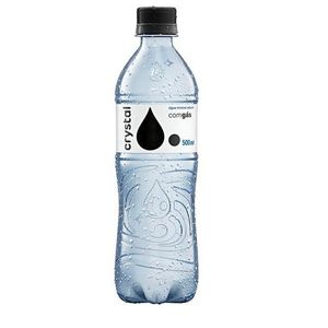 imagem do produto ÁGUA MINERAL CRYSTAL C/ GÁS 500ML
