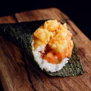 imagem do produto Temaki Salmão tempurá (Recheio frito)