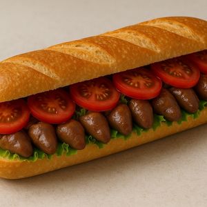 imagem do produto Baguete, Coração. 