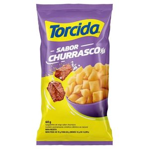 imagem do produto Salgadinho Sabor Churrasco Torcida 60g