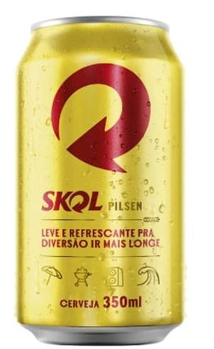 imagem do produto Cerveja Skol Lata 350ml