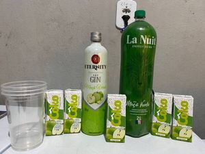 imagem do produto Combo gin eternity maça verde
