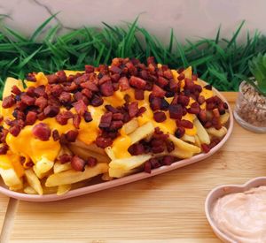 imagem do produto Porção de Batata com Bacon/cheddar (P)