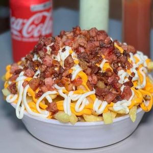 imagem do produto FRITAS, BACON E QUEIJO (G)