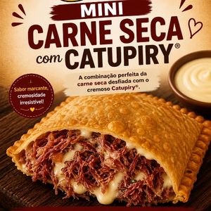 imagem do produto Mini carne seca com catupiry