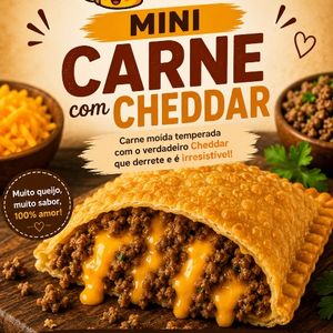 imagem do produto Mini Carne com cheddar