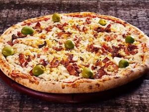 imagem do produto Pizza De Bacon Grande 35cm 8 Fatias
