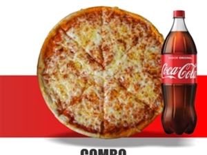 imagem do produto Pizza Portuguesa Grande 35cm  8 Fatias + Coca-Cola 1l Grátis !