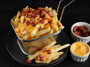 imagem do produto Batata frita com cheddar e bacon
